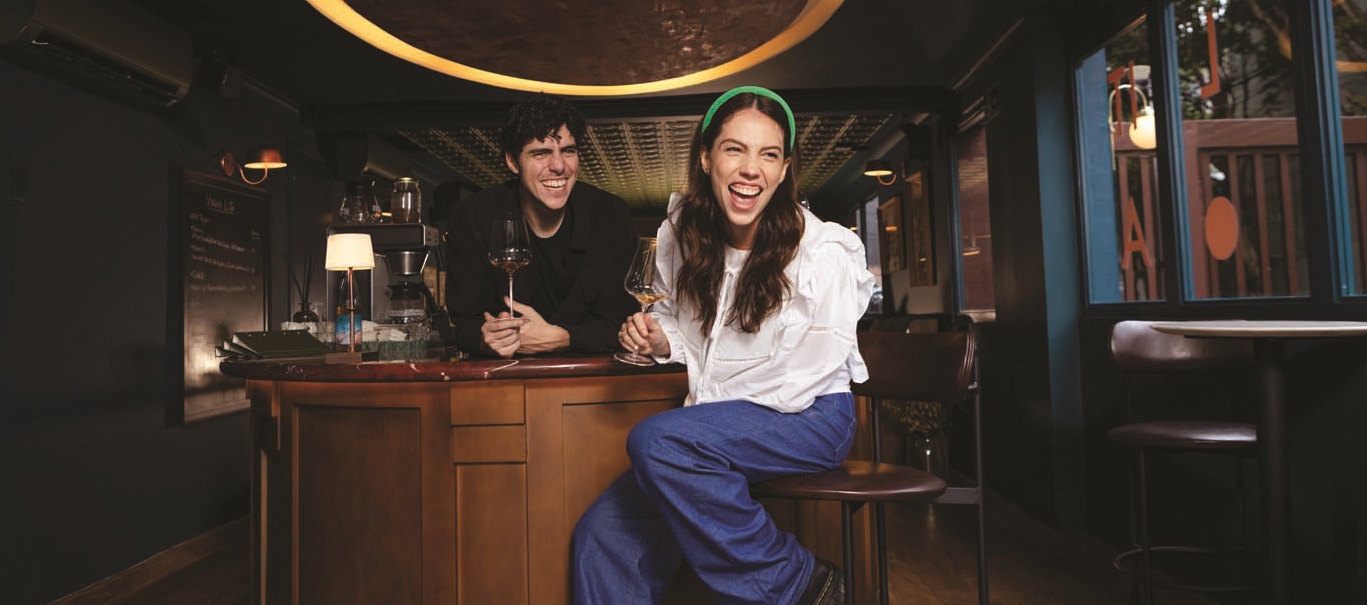 Danyel Steinle (sommelier) e Tássia Magalhães