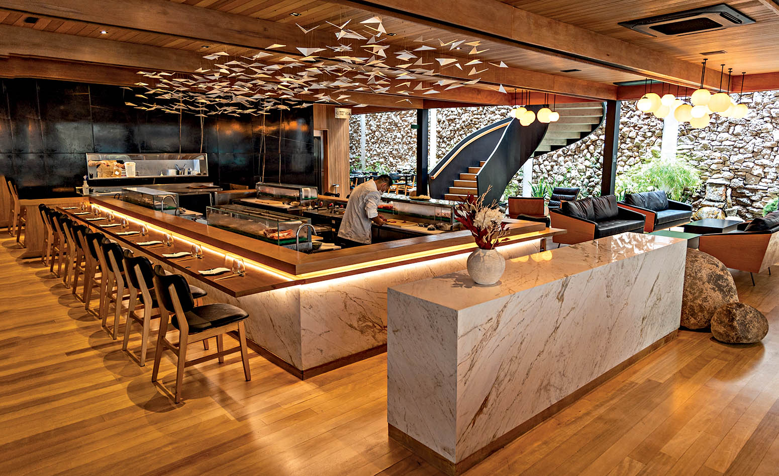 Com ambiente vistoso, o Yubari teve investimento de 10 milh&otilde;es de reais