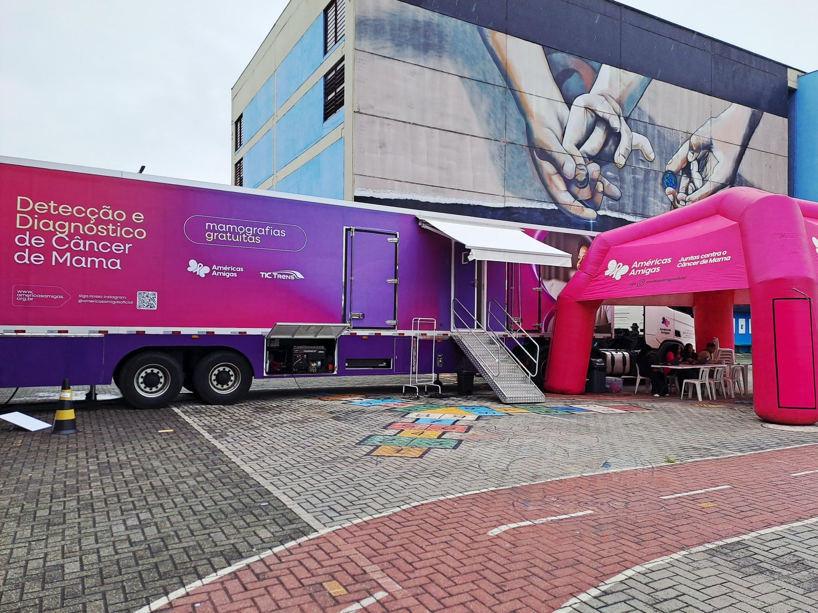 Carreta de mamografia