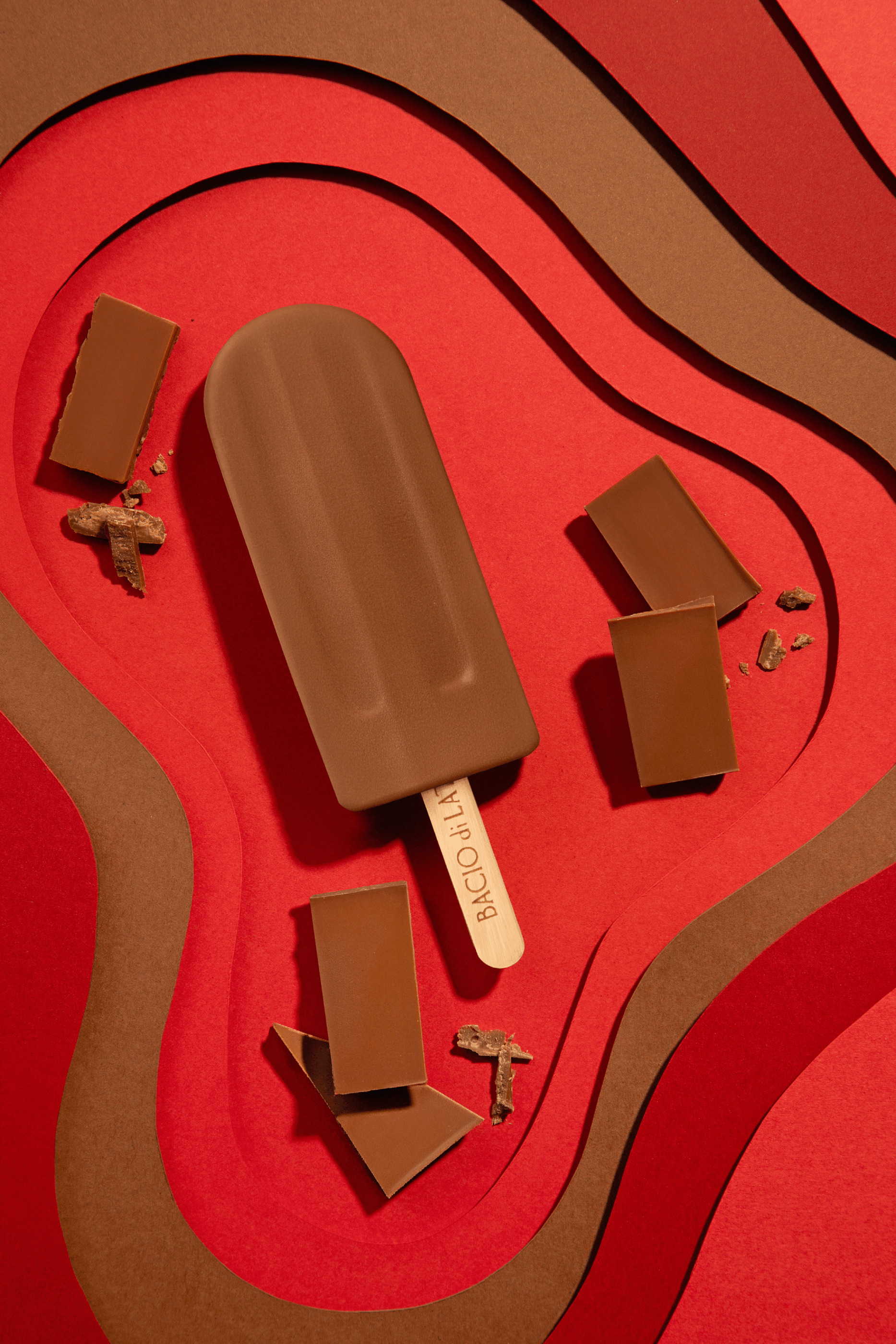Cremino Cioccolato: um dos novos picolés