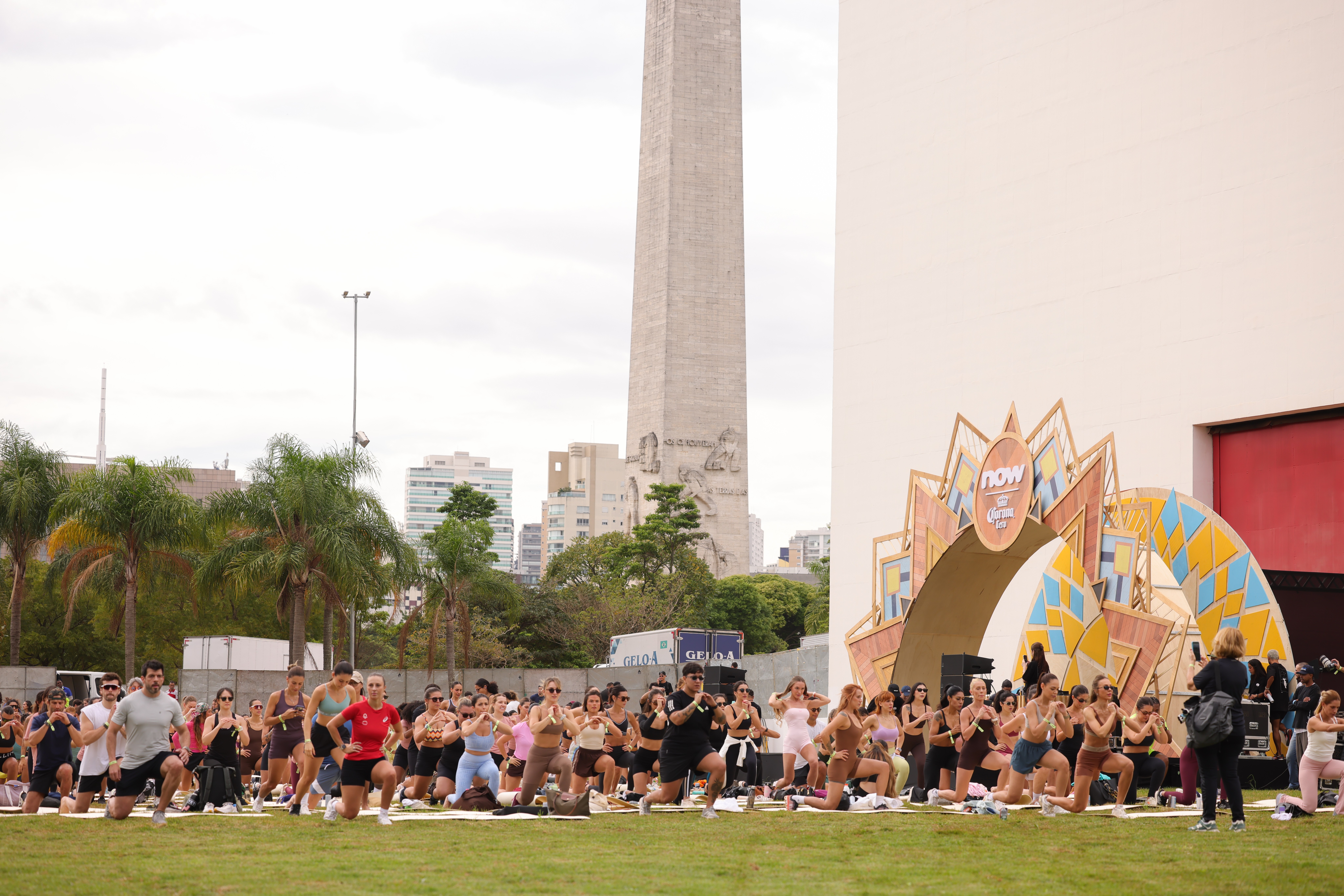 O NOW Festival, realizado no Parque Ibirapuera, valoriza a presença e o jeito desacelerado de se viver