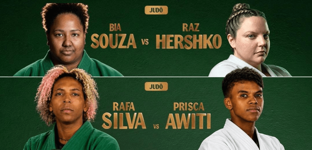 Bia Souza e Rafa Silva lutam em evento na Mercado Livre Arena Pacaembu