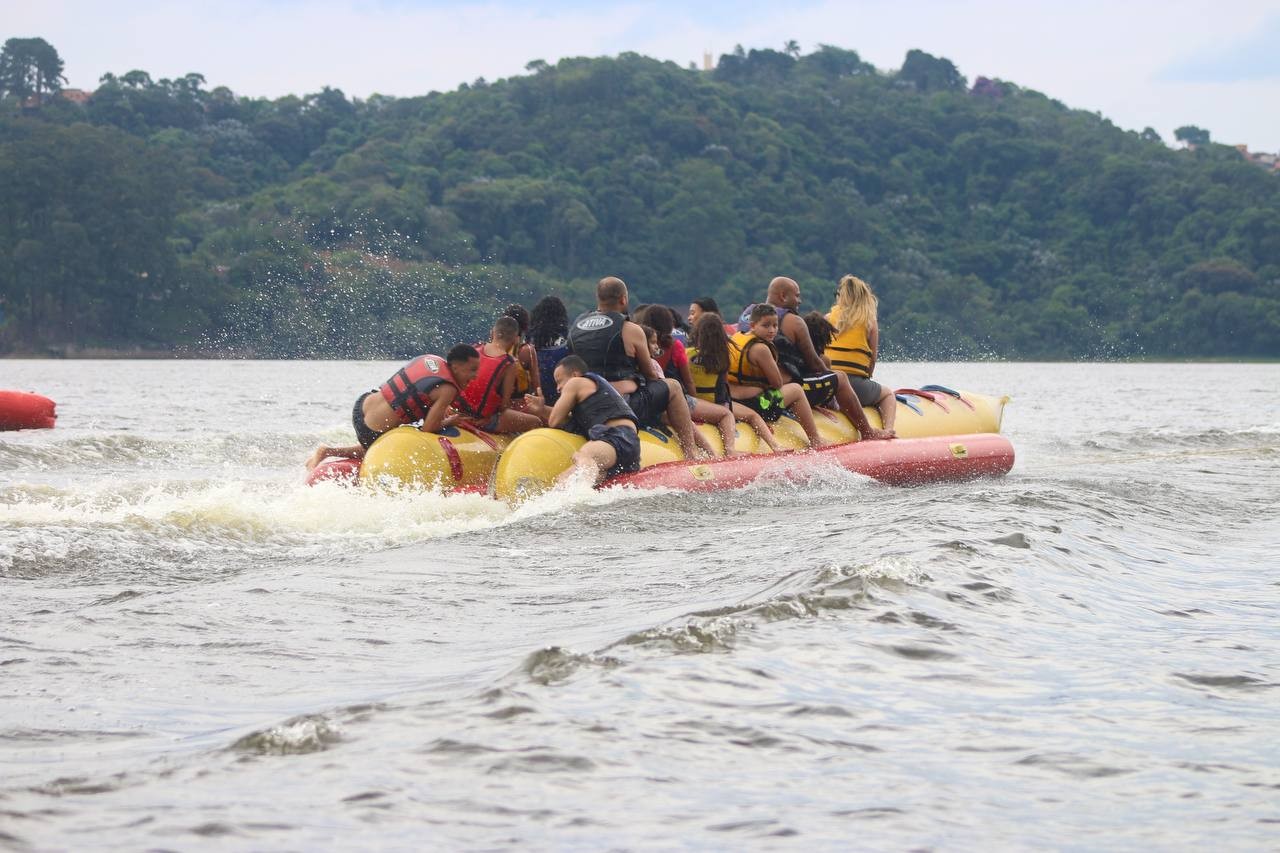 Evento gratuito na zona sul terá jet ski, banana boat e passeios de barco