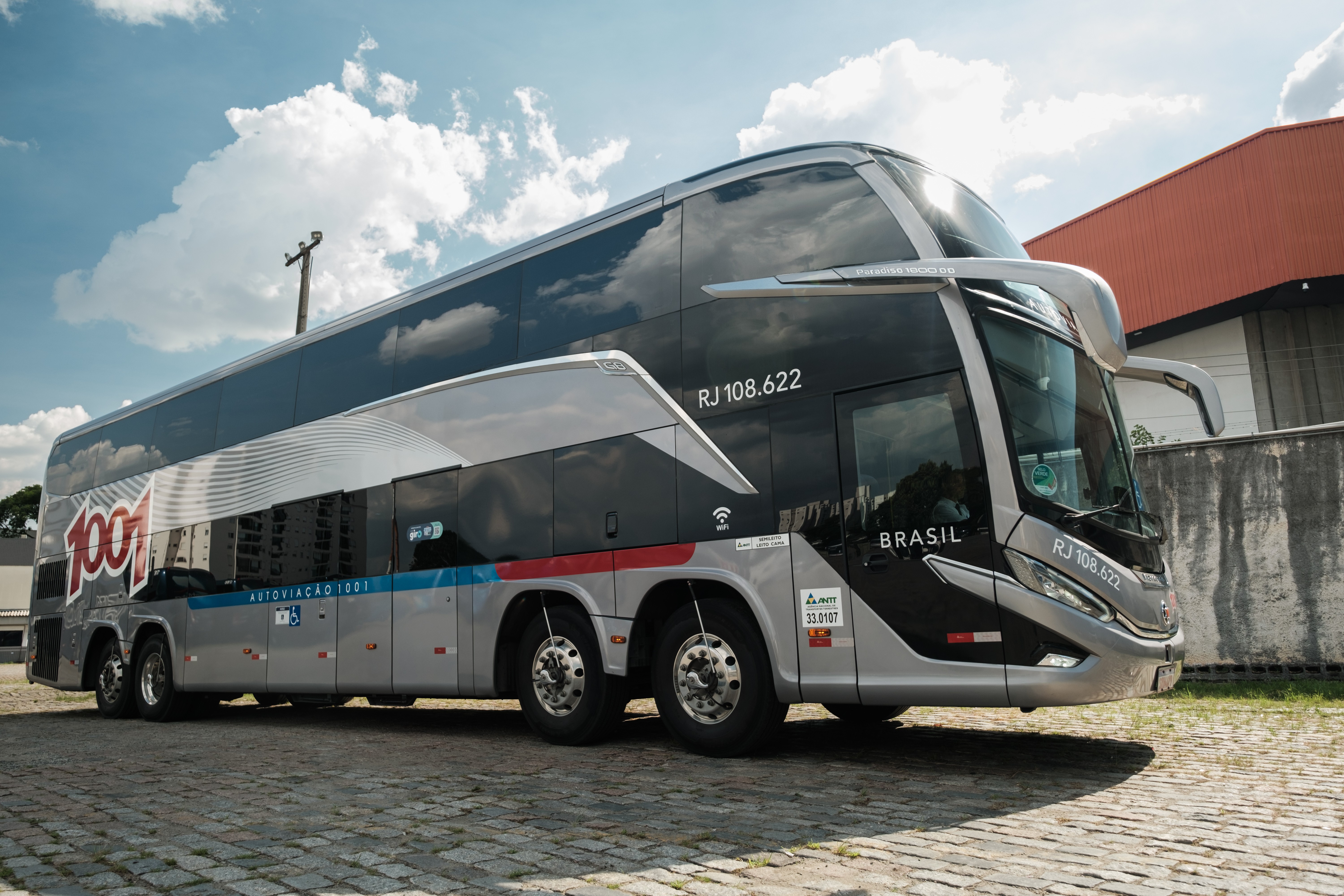Auto Viação 1001 é eleita pelos paulistanos a melhor companhia de ônibus do Rio de Janeiro