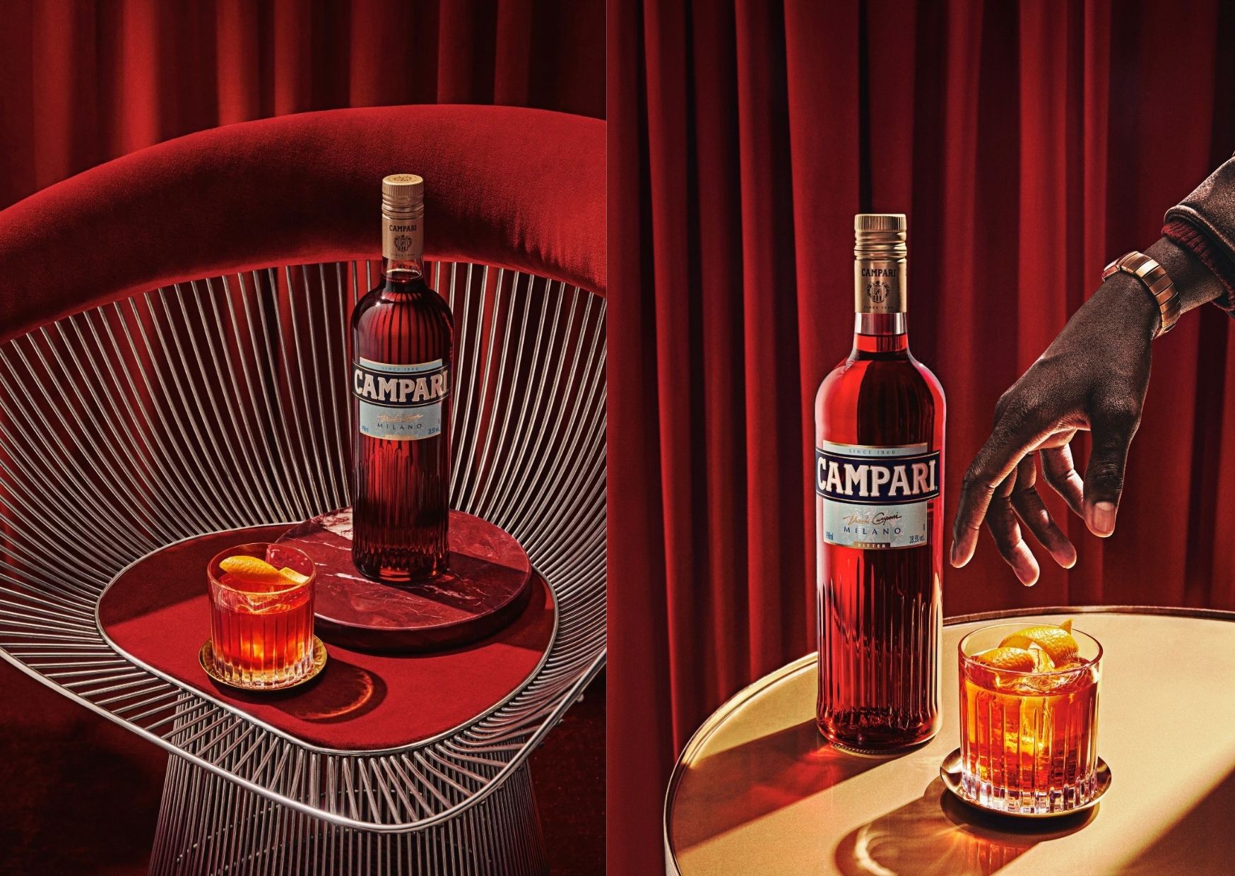 História do negroni é tema de exposição sensorial em SP