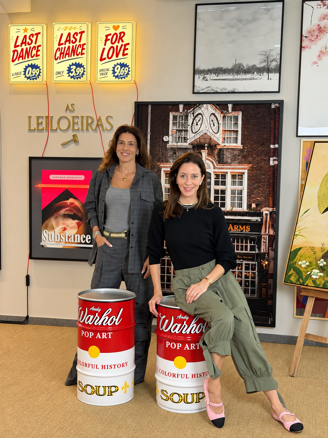 Irmãs leiloeiras promovem pregão com 100 obras de arte brasileira